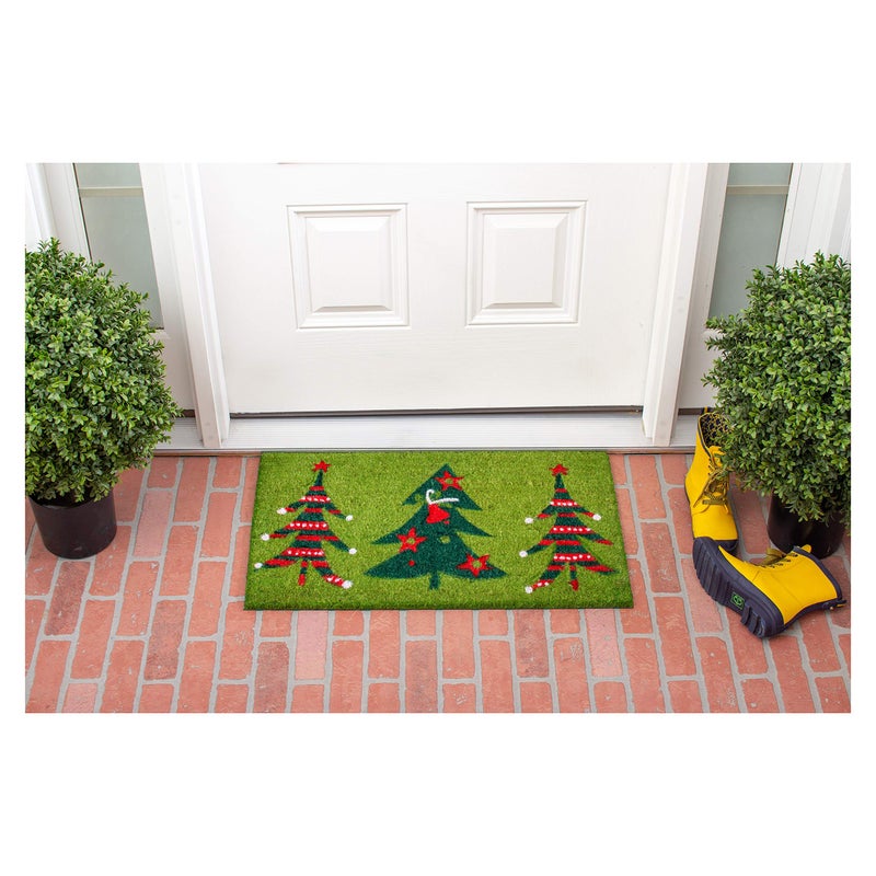 Calloway Mills حصيرة مدخل عيد الميلاد ثلاثية من كالوواي ميلز 120981729، 17" × 29"، متعددة الألوان - Image 5